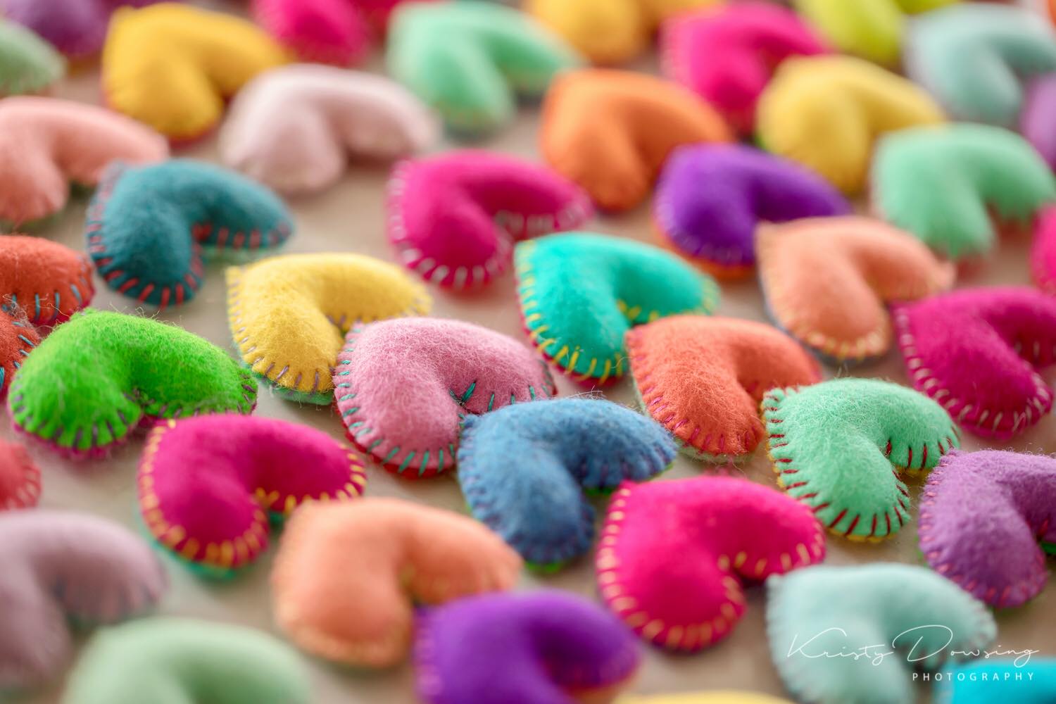 Sarah De Jonge's pocket hearts